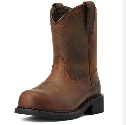 Women's Fatbaby Work Pull -On Steel Toe Work Boot by Ariat