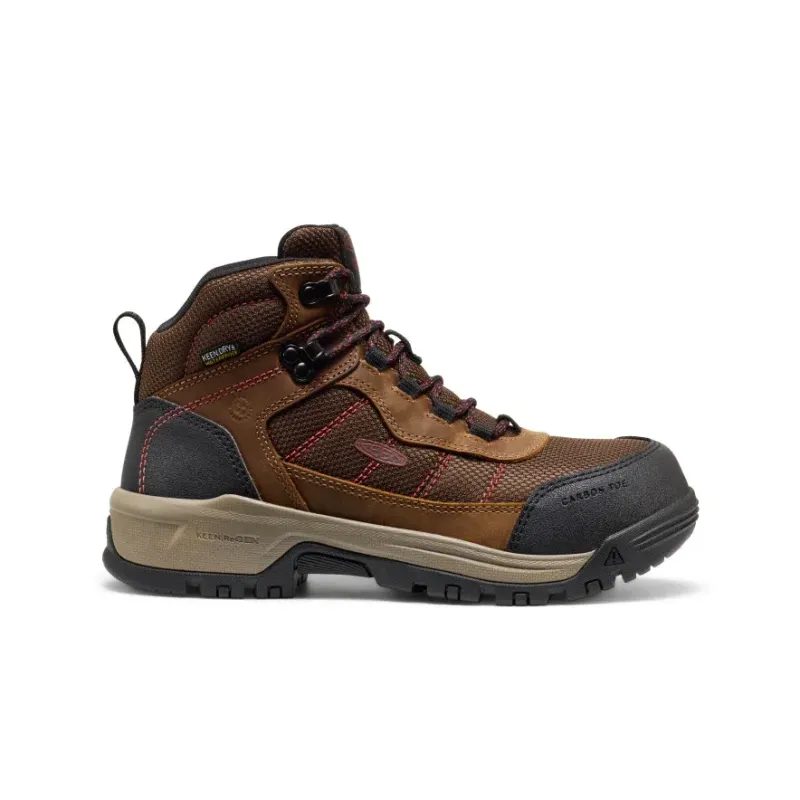 Women's Skokie Waterproof Carbon Toe Work Boot by Keen