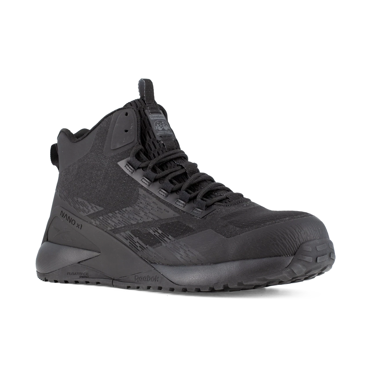 ​Men's Nano X1 Adventure Composite Toe Athletic Work Mid Cut by Reebok