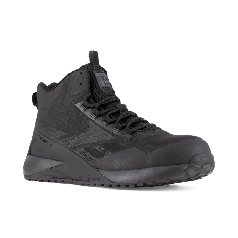 ​Men's Nano X1 Adventure Composite Toe Athletic Work Mid Cut by Reebok