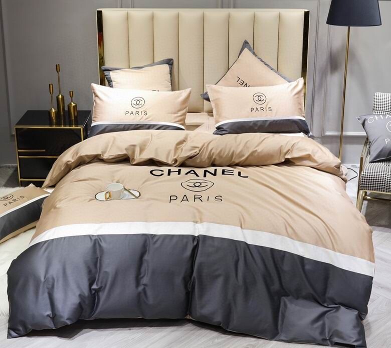 Custom Chanel Bedding