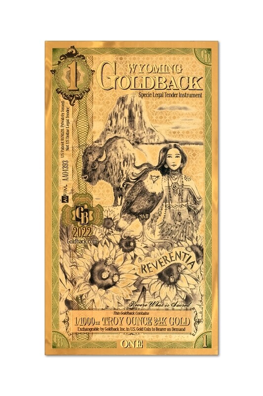 1 - Wyoming Goldback, Reverentia