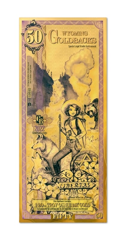 1 - Wyoming Goldback, Libertas