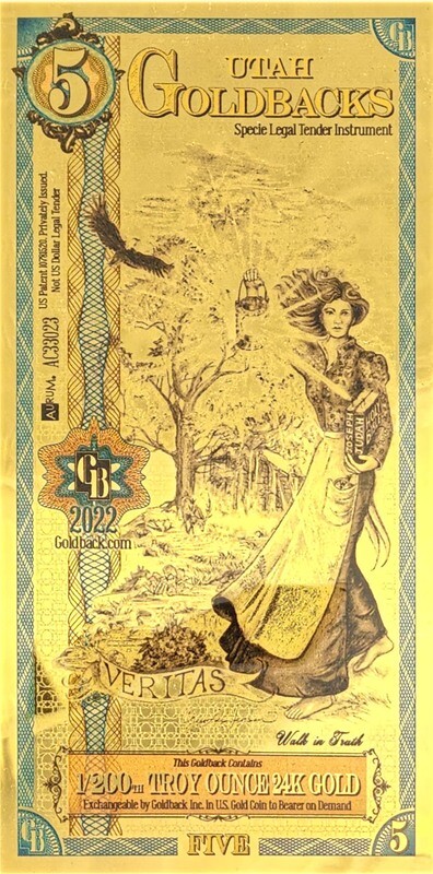 1 - Utah Goldback, Veritas