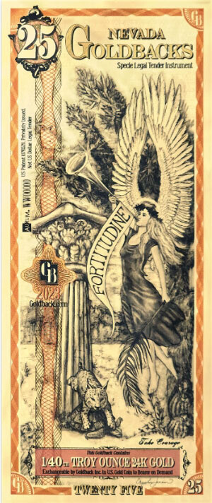 1 - Nevada Goldback, Fortitudine