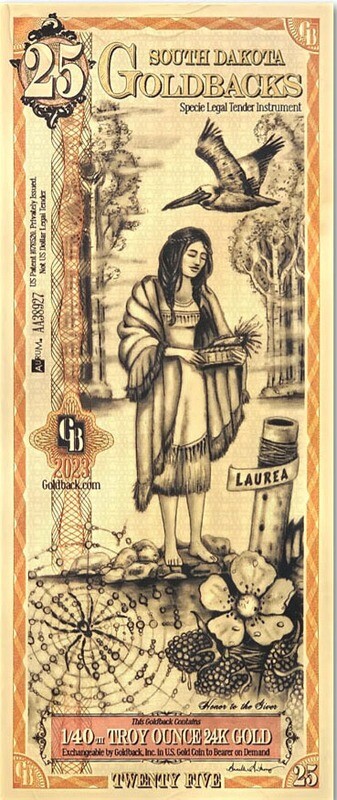 1 - South Dakota Goldback, Laurea