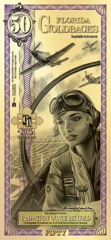 1 - Florida Goldback, Amor Patriae
