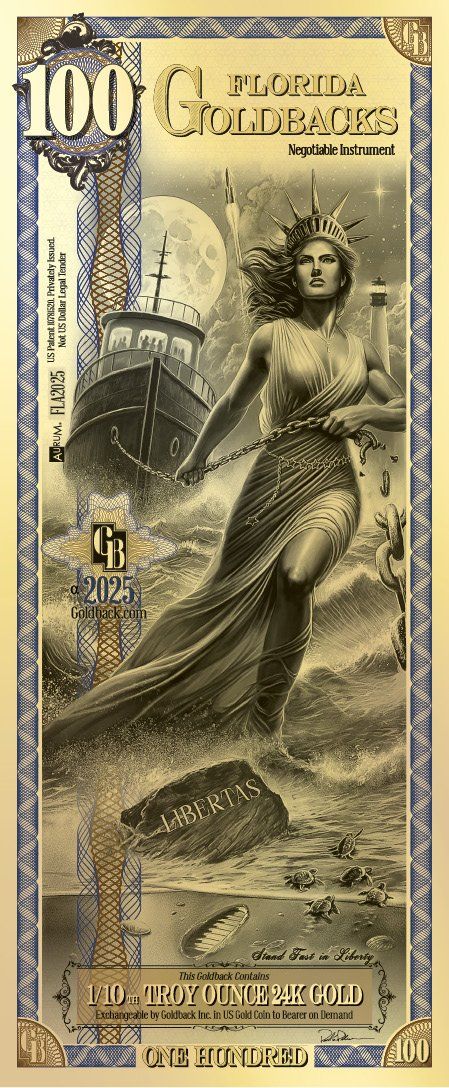 1 - Florida Goldback, Libertas