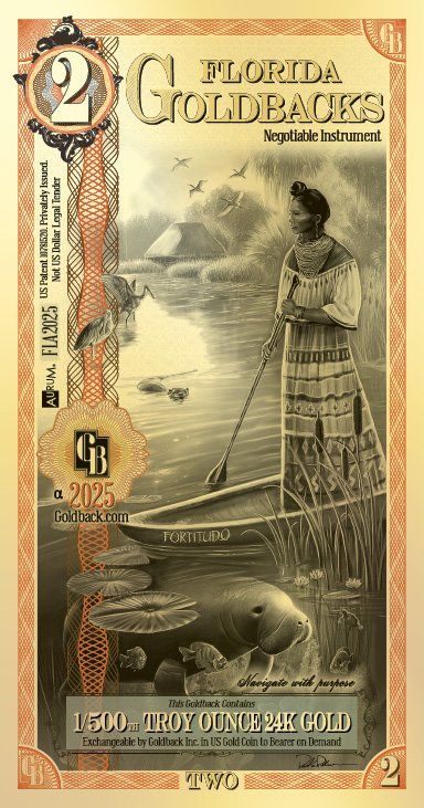 1 - Florida Goldback, Fortitudo
