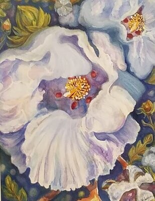 Fine Art Tile - Cottonflower