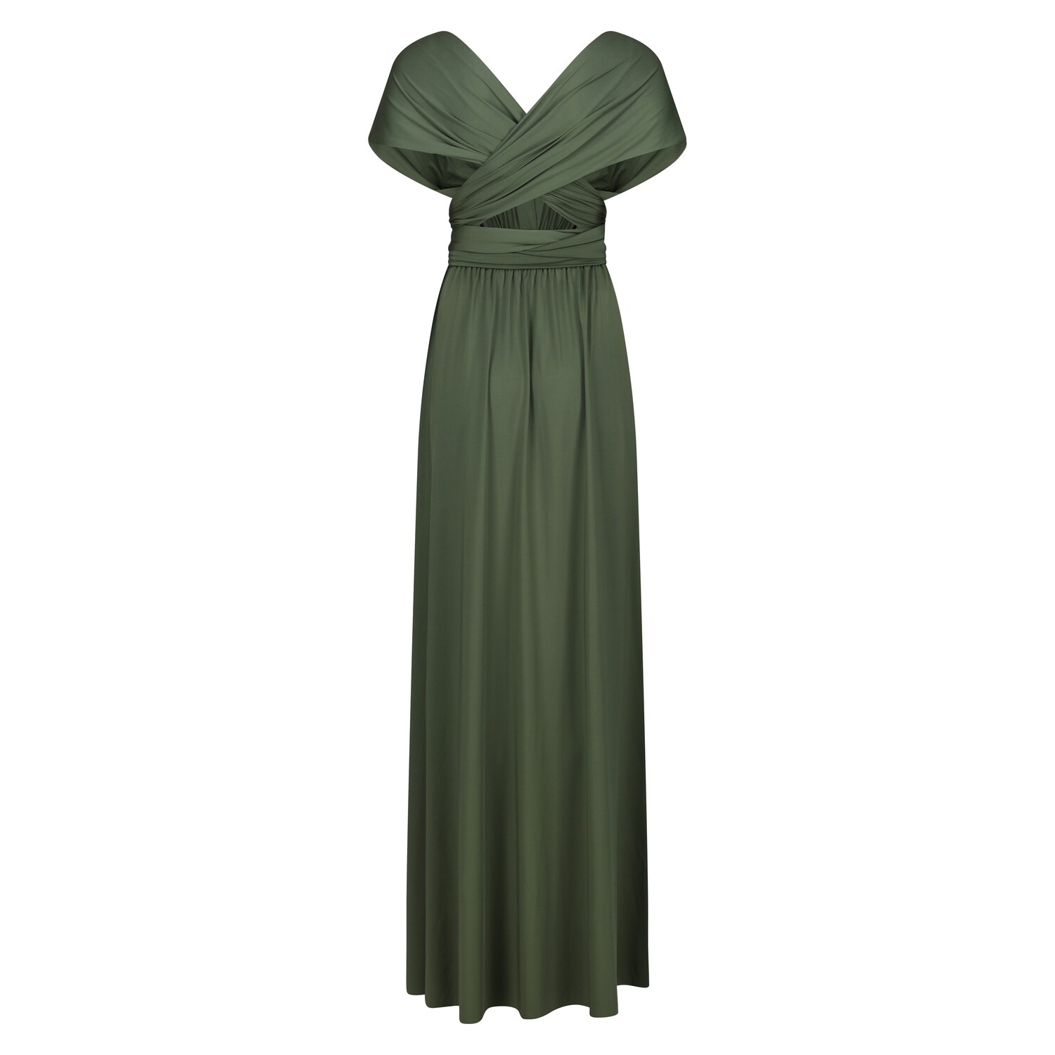 Hunter Green Multiway Dress