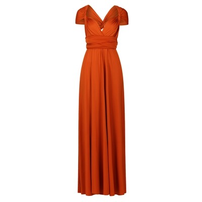 Rust Orange Multiway Dress