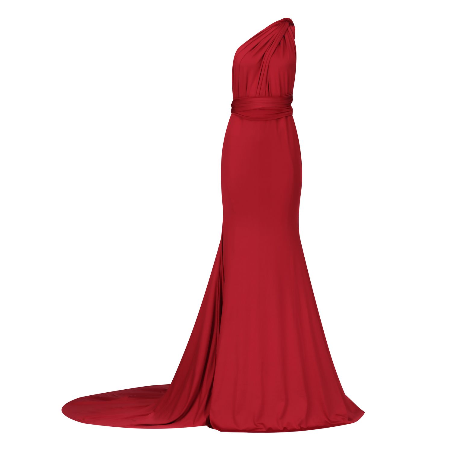 Burgundy multiway dress discount