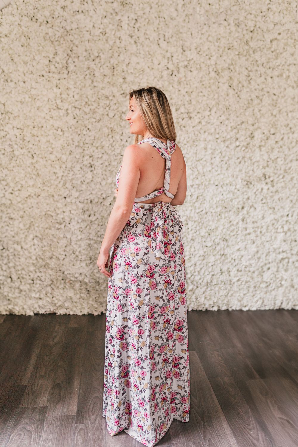 Floral multiway dress hotsell