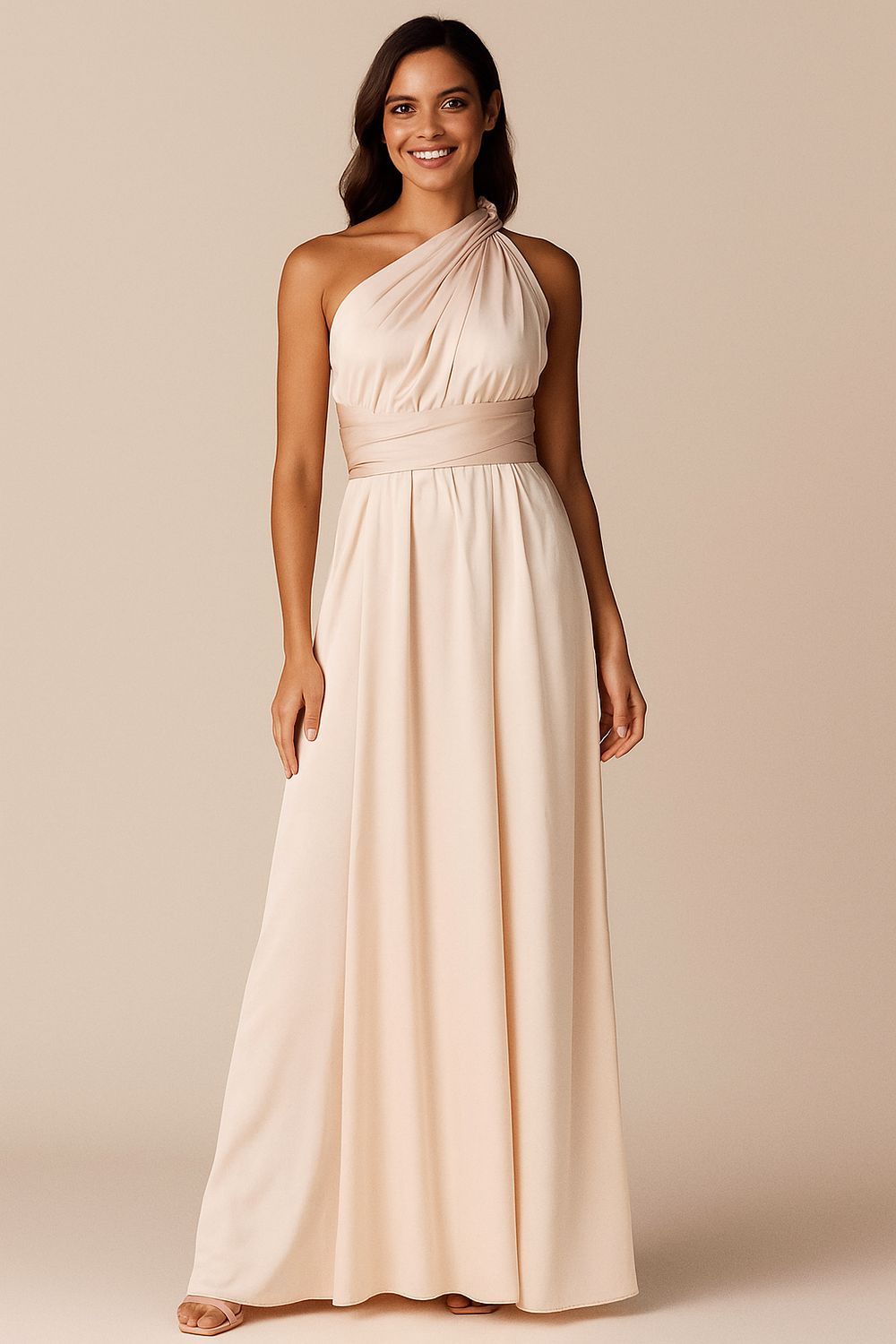 satin multiway bridesmaid dress Dresses Made from an ultra