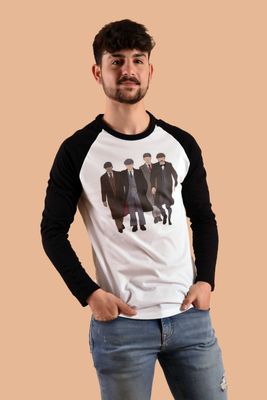 Camiseta bicolor manga larga HOMBRE Camiseta bicolor manga larga HOMBRE