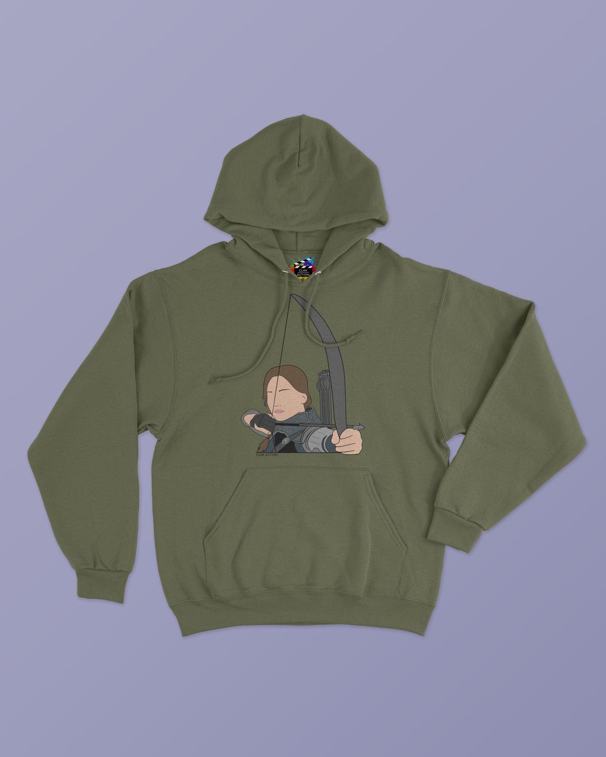 LOS JUEGOS DEL HAMBRE Sudadera capucha UNISEX