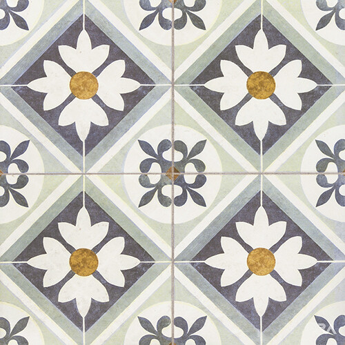 $11.990 M2
CERAMICA FLOWER BLUE
45X45
            CAJA 2,08 M2