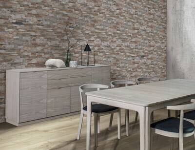 $ 17.990 M2 FACHALETA GRES PORCEL. ORDINO OXIDO 34X50 CMS  CAJA 1,19 M2