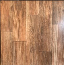 $ 9.990 M2 CERAMICA BRILLO MADERO OSCURO BR 56X56  CAJA 2.17 M2