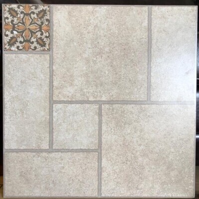 $8.990 M2 CERAMICA MAYOLICA BEIGE 51X51 CMS  CAJA 2,08M2