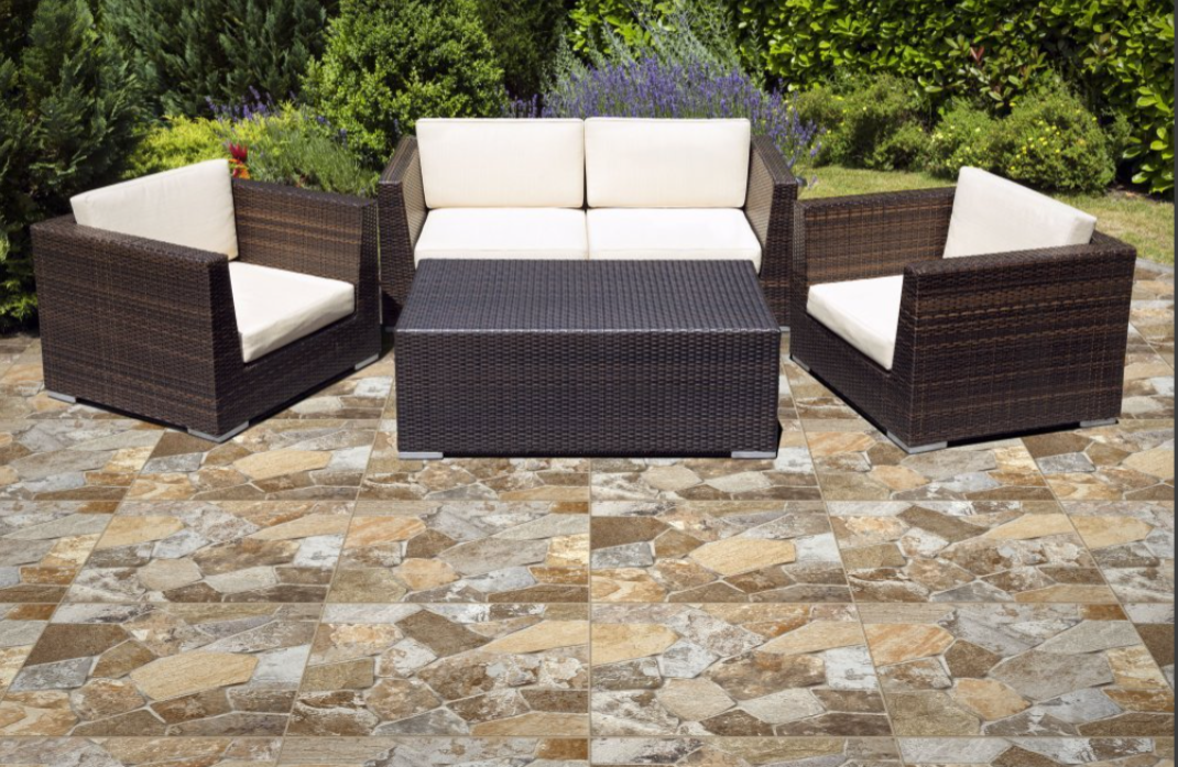 $ 9.990 M2 CERAMICA PIEDRA PANTANO  57X57 CMS   CAJA 3.30 M2