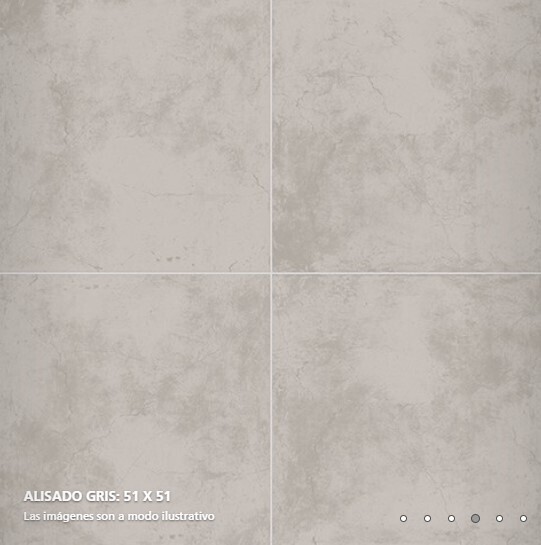 $ 8.990 M2   CERAMICA ALISADO GRIS                     51X51                       CAJA 2.08 M2