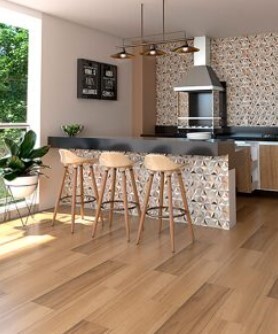 $ 10.990 M2 GRES CERAMICO ROYAL ACACIA  15,4X60  CMS    CAJA 1,56 M2