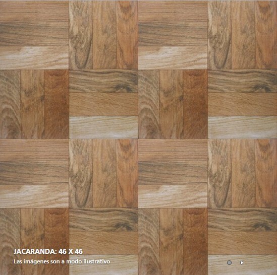$7.990 M2  CERAMICA  JACARANDA 2.0  46X46 CMS      CAJA 2,58 M2