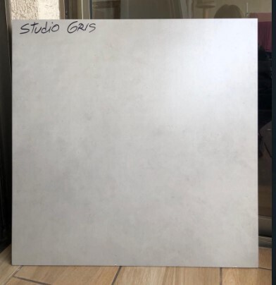$ 9.990 M2 CERAMICA RECT.  STUDIO GRIS 60X60  CAJA 2.5 M2