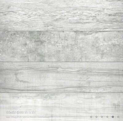 $7.990 M2  CERAMICA JOHAO GREY /  STAGE GRIS 51X51      CAJA 2,08 M2