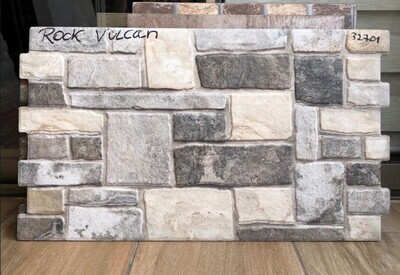$ 12.990 M2 FACHALETA CERAMICA  HD32701 ROCK VULCAN 32X54  CAJA 1.39 M2