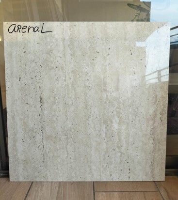 $ 17.990 M2 GRES PULIDO RECT. ARENAL HD 60X60  CAJA 1.80 M2