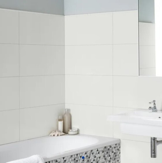 $ 8.990 M2 CERAMICA ACUARIO BLANCO  25X35 CMS CAJA 2.22 M2