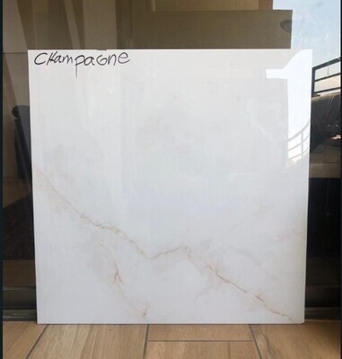 $19.990 M2 PORCELANATO ESMALT. PUL. CHAMPAGNE
62 X 62
 CAJA 1,54 M2