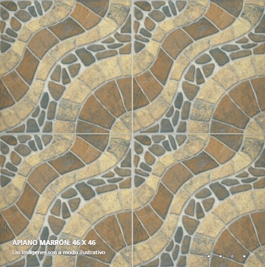 $7.990 M2 CERAMICA APIANO  46X46 CMS CAJA 2.58 M2