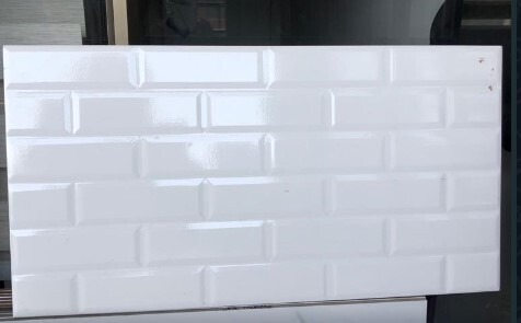 $ 8.990 M2 CERAMICA TIJOLO BLANCO 32X62 CMS  CAJA 2.00 M2