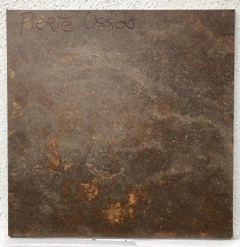 $ 12.990  M2 GRES PORCELANICO PIERTE OSSIDO 61X61 CMS                                        CAJA 1,49 M2