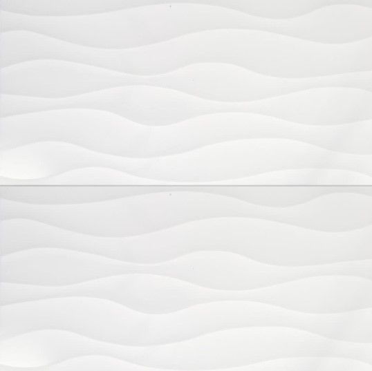 $ 9.990 M2 CERAMICA NEW PACIFIC WHITE 31X60 CM  CAJA 2.03 M2