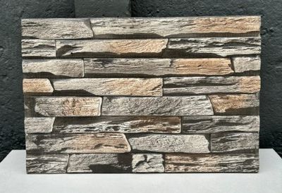 $ 13.990 M2 GRES FACHALETA KARVEL GREY 30X45 CMS CAJA 0.68 M2