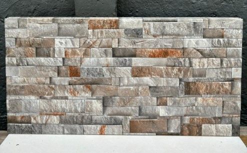 $ 13.990 M2 FACHALETA COLORADO MARRON 30X60  CAJA 0.9 M2