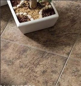 $ 7.990 M2 CERAMICA TAFI MARRON  35X35 CMS  CAJA 2,20 M2