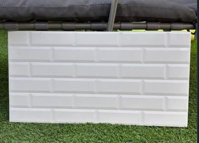 $9.990 M2 CERAMICA AXELLA BLANCO  34X51 CM   CAJA 2.27 M2