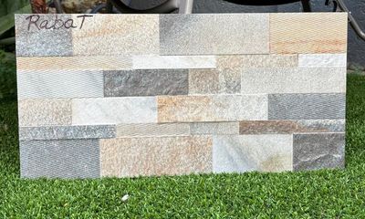 $12.990 M2 FACHALETA PORCELANATO RABAT 30X60 CMS  CAJA 1.44 M2