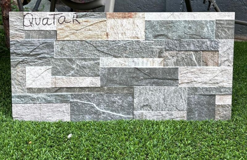 $12.990 M2 FACHALETA PORCELANATO QUATAR 30X60 CM  CAJA 1.44 M2
