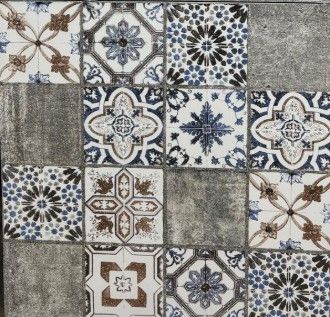 $ 16.990  M2 PORCELANATO GRANADA  60x60 CMS                                        CAJA 1,44 M2