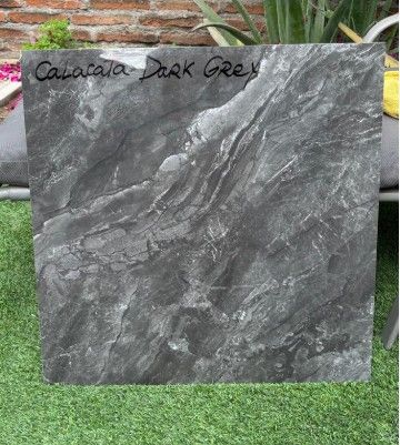 $15.990 M2  PORCELANATO PULIDO CALACATA DARK GREY 60X60 CMS  CAJA 1,44 M2
