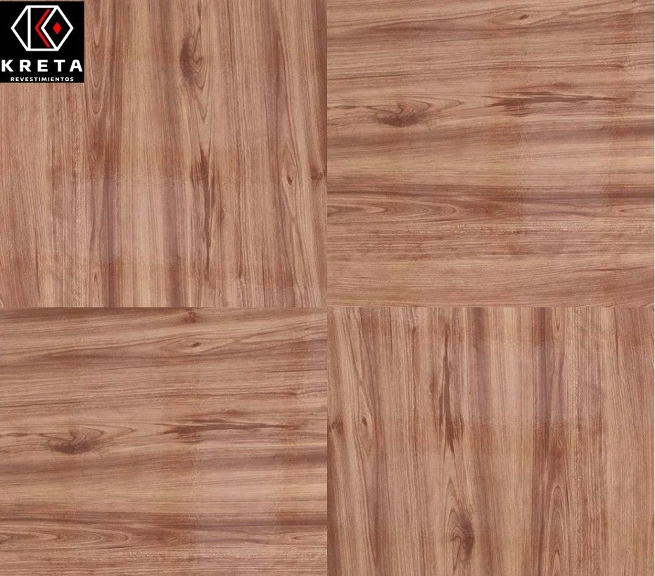 $8.990  M2 CERAMICA BRILLANTE MADERA 45954  45X45 CMS                                                   CAJA 1.62M2