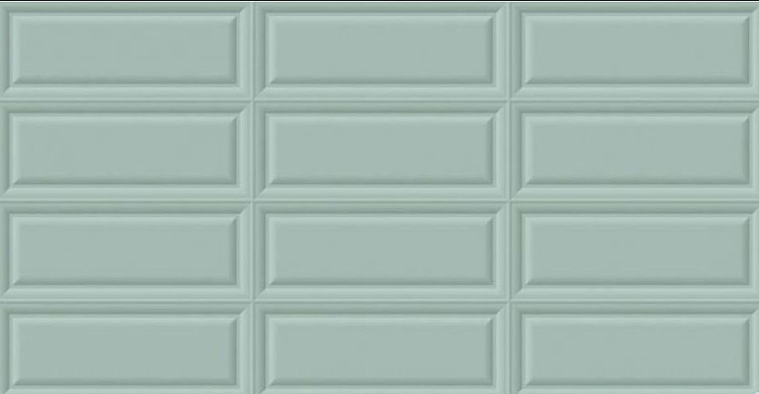 $ 8.990 M2 CERAMICA RECTANGULO VERDE CL 32A16 32X62 CM  CAJA 2 M2