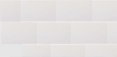 $9.490 M2 CERAMICA BLANCO 6000  25X40 CM  CAJA 1.5 M2